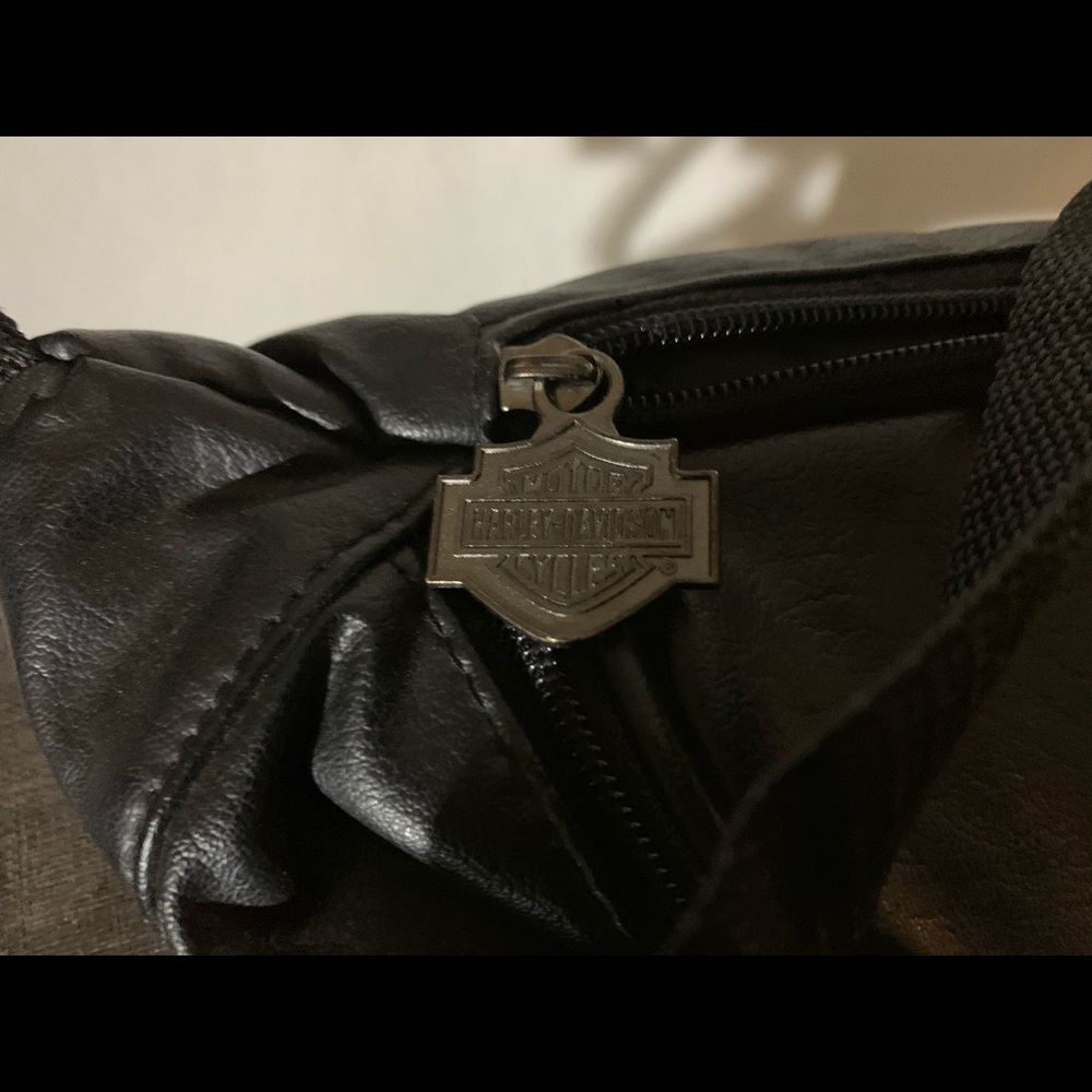 Harley Davidson leather fanny pack